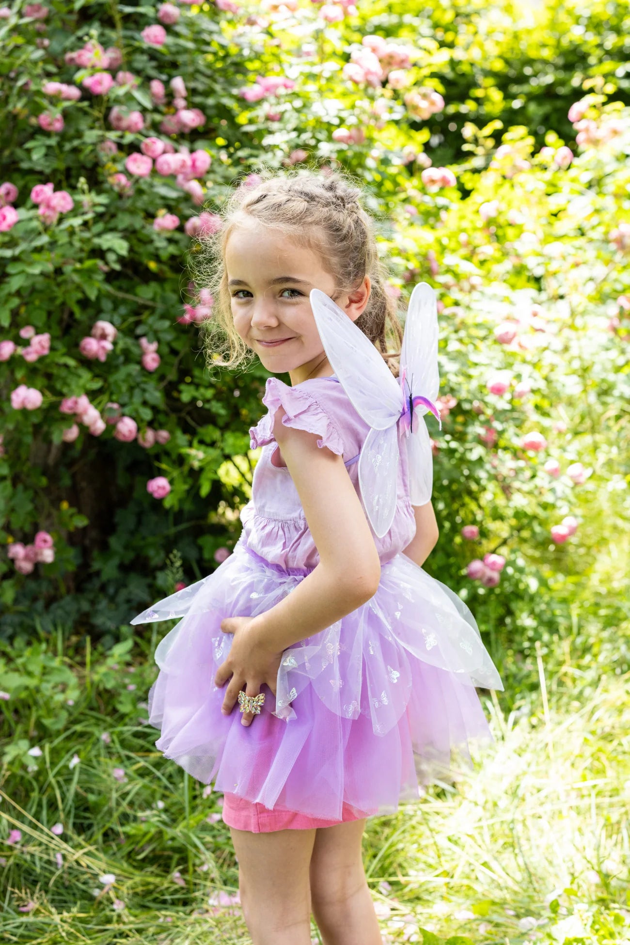 Great Pretenders | Flutter Butterfly rok met vleugels lila