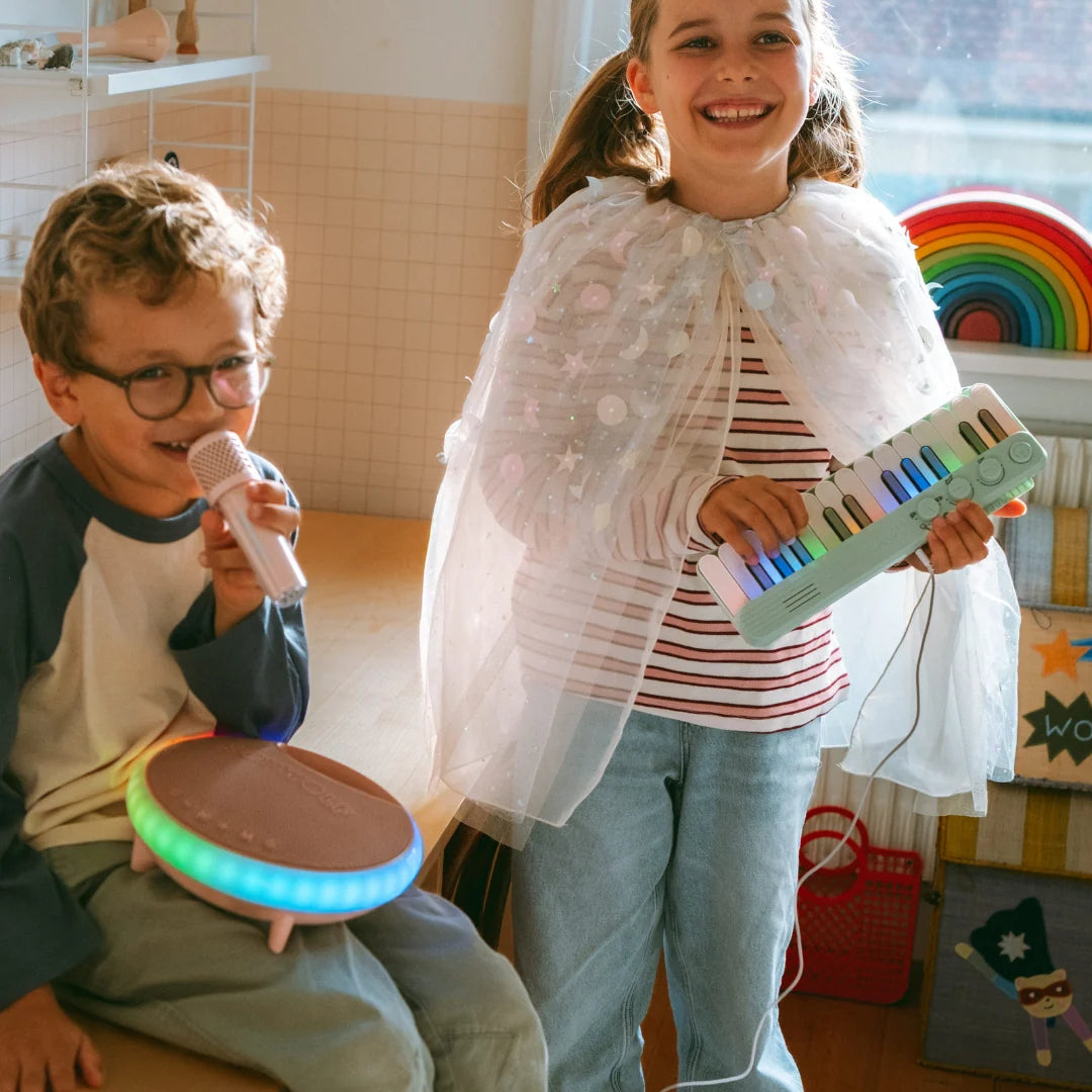 KidyWolf | KIDYPIANO Mini Kinderpiano met Verlichte Toetsen - Groen