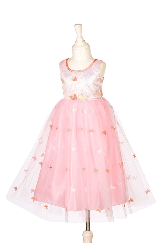 Souza | Jurk Elise – Roze Feestjurk met Vlinders en Tule