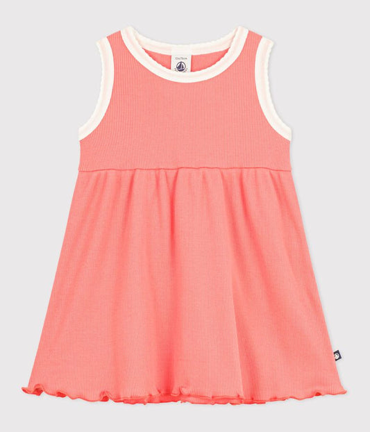 Petit Bateau | Mouwloos jurkje roze