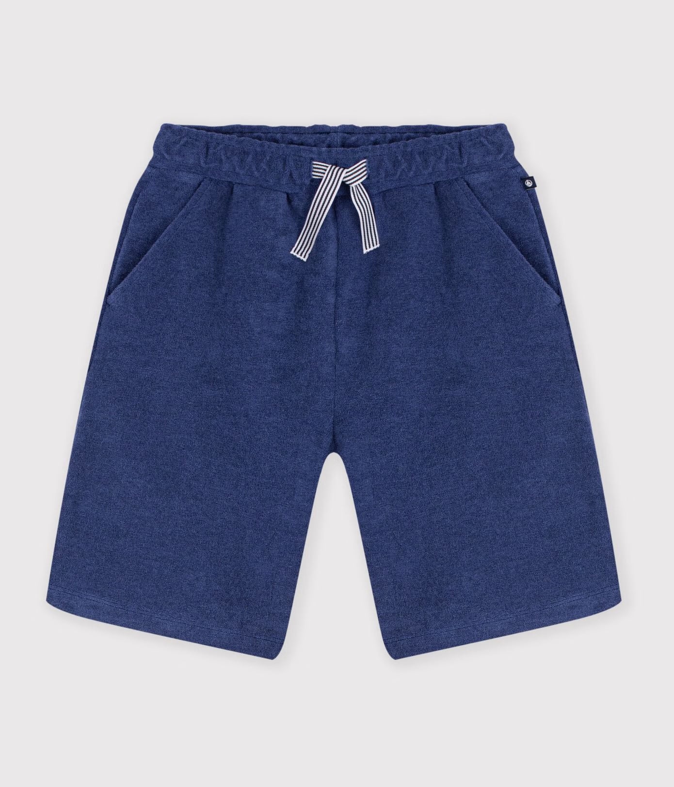 Petit Bateau | Badstof short donkerblauw