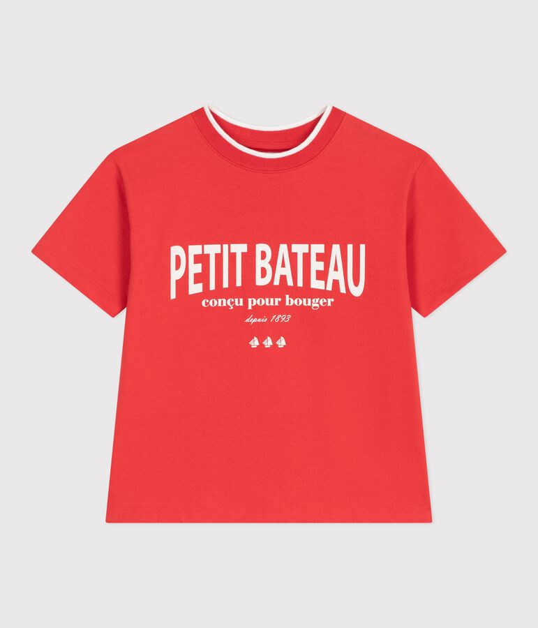 Petit Bateau | Shirt korte mouwen rood