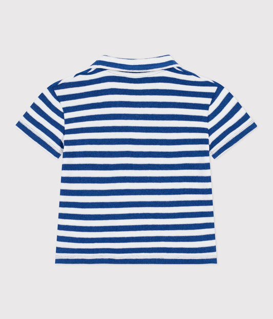 Petit Bateau | Badstof polo streep