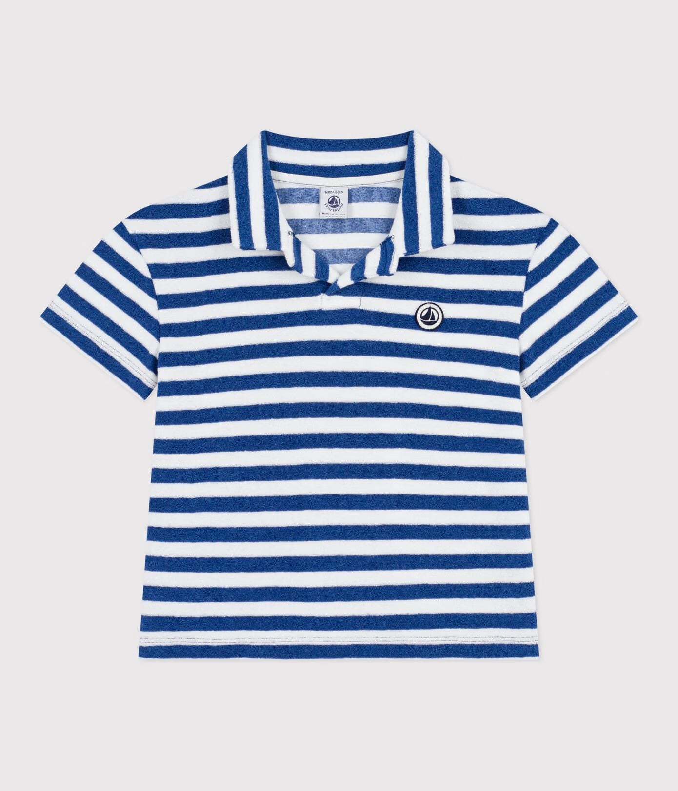 Petit Bateau | Badstof polo streep