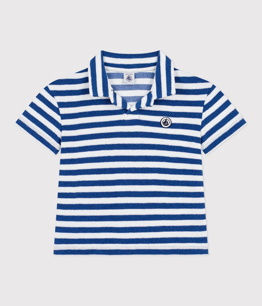 Petit Bateau | Badstof polo streep