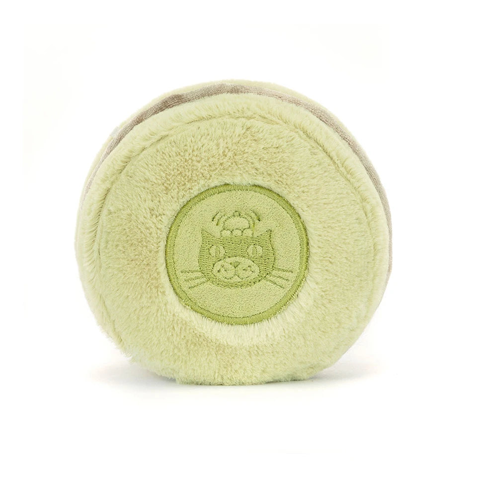 Jellycat | Amuseables Max Macaron – Zachte Groene Macaron