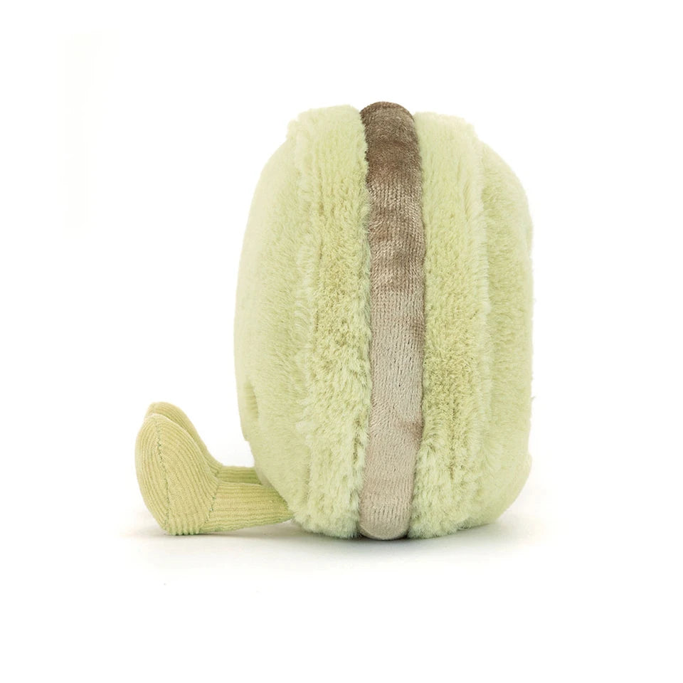 Jellycat | Amuseables Max Macaron – Zachte Groene Macaron