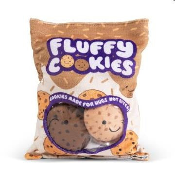 Keykraft | Fluffy Cookies – zachte squishy knuffel set