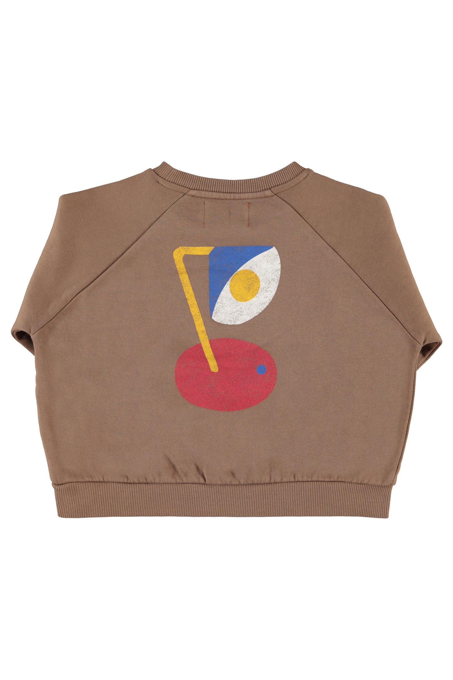 Piupiuchick | Sweater bruin met Captain-print