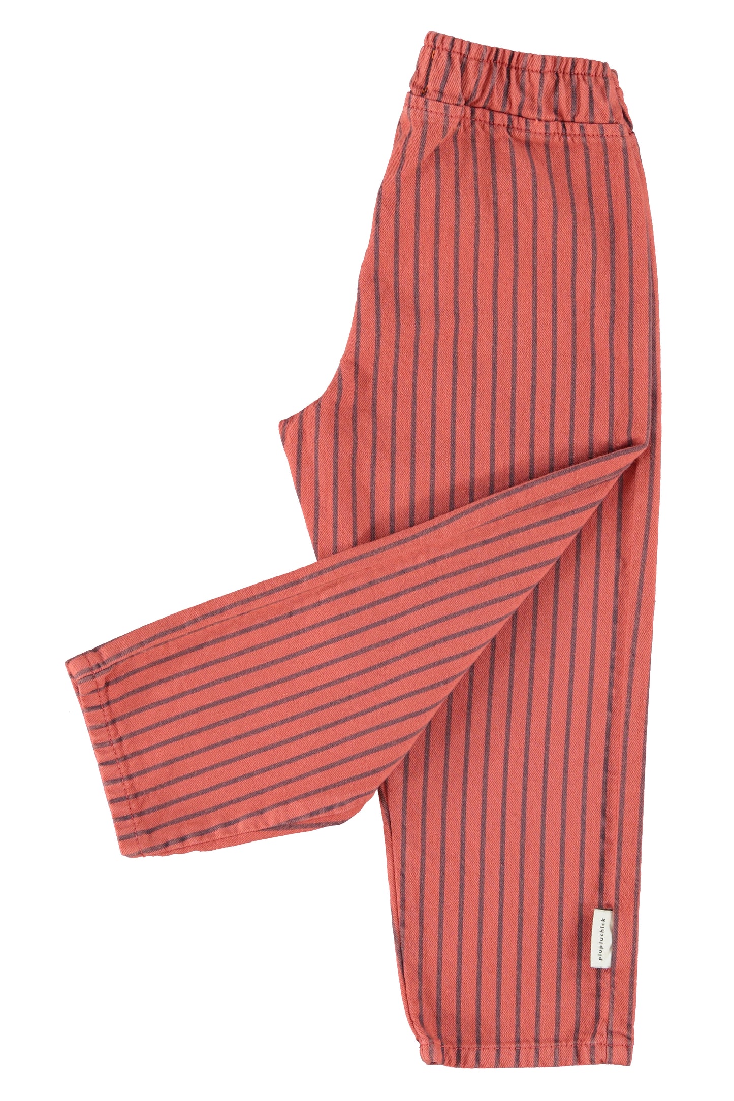 Piupiuchick | Broek bordeaux met zwarte strepen