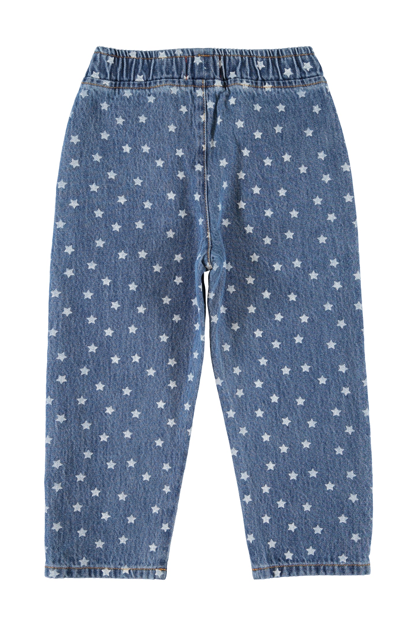 Piupiuchick | Denim broek washed navy met sterren