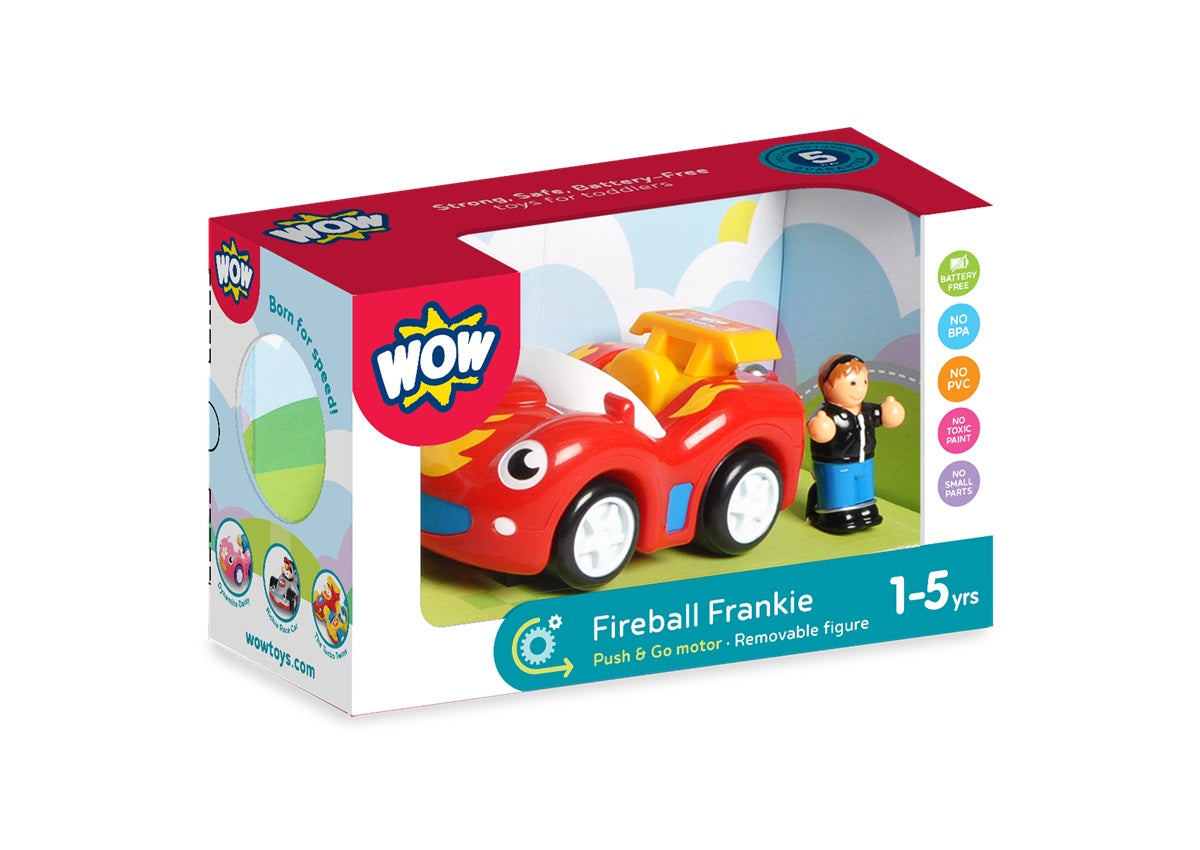 WOW Toys | Fireball Frankie – Speelgoed Raceauto