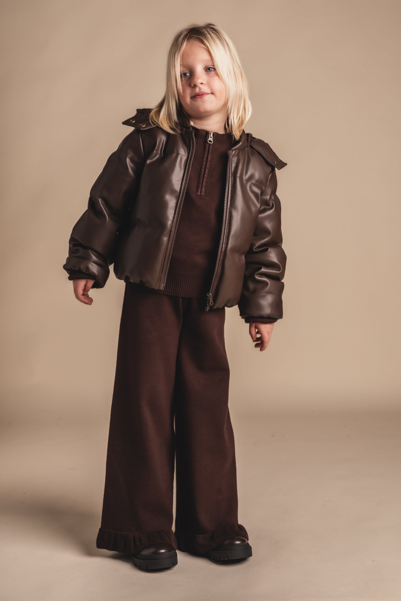 Baje | Nikol broek - Brown choco