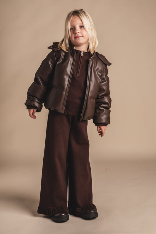 Baje | Nikol broek - Brown choco