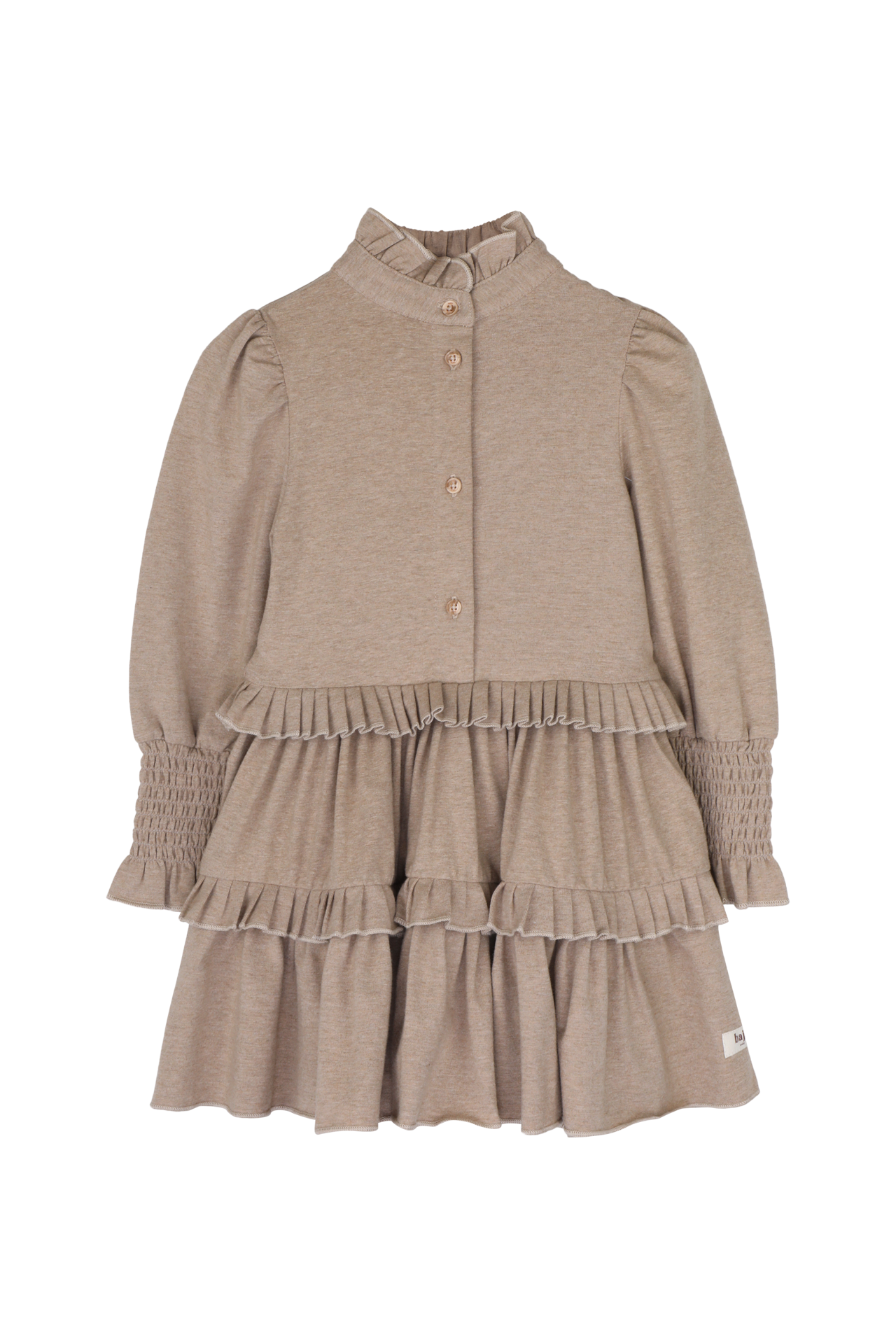 Baje | Moule jurk - Taupe light