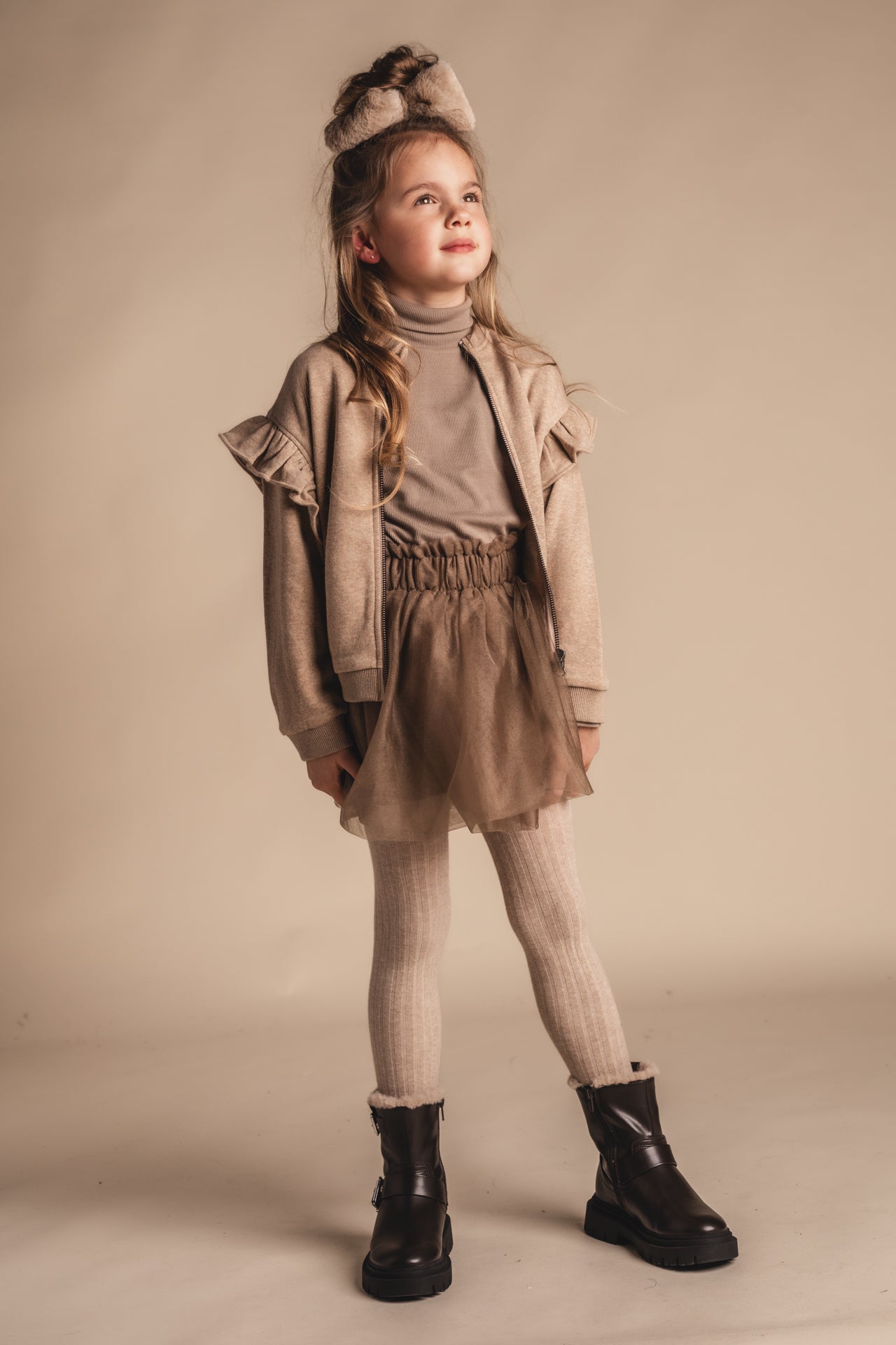 Baje | Vea vest - Taupe light