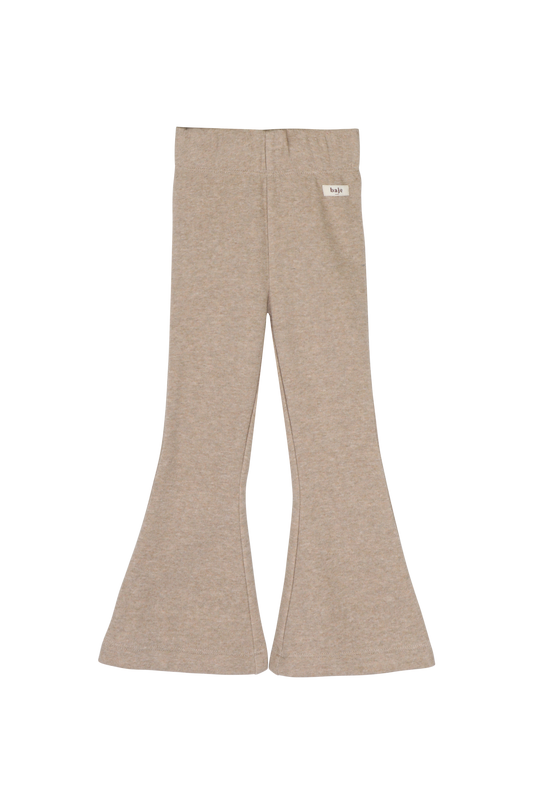 Baje | Christy flared broek - Taupe light