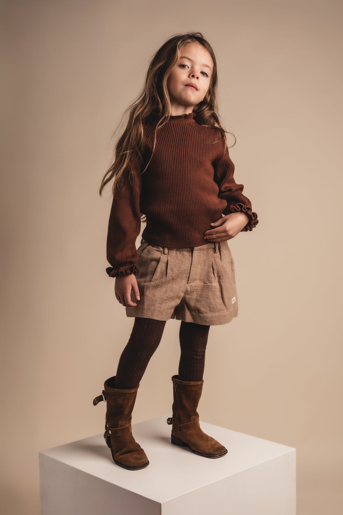 Baje | Nula longleeve - Copper brown