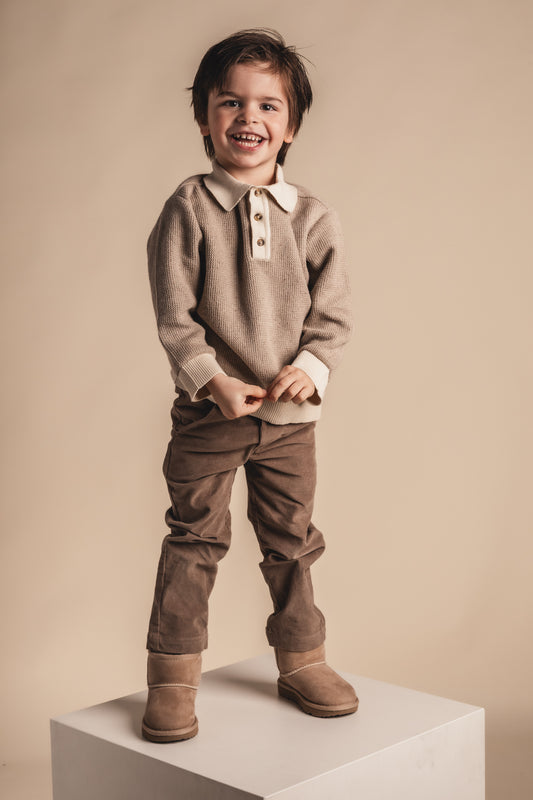 Baje | Nuka sweater - Taupe light