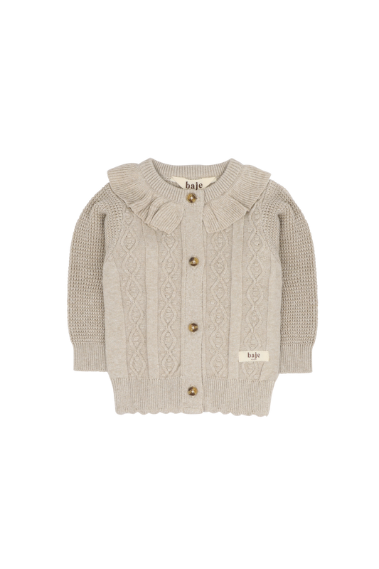 Baje | Serre vestje - Beige