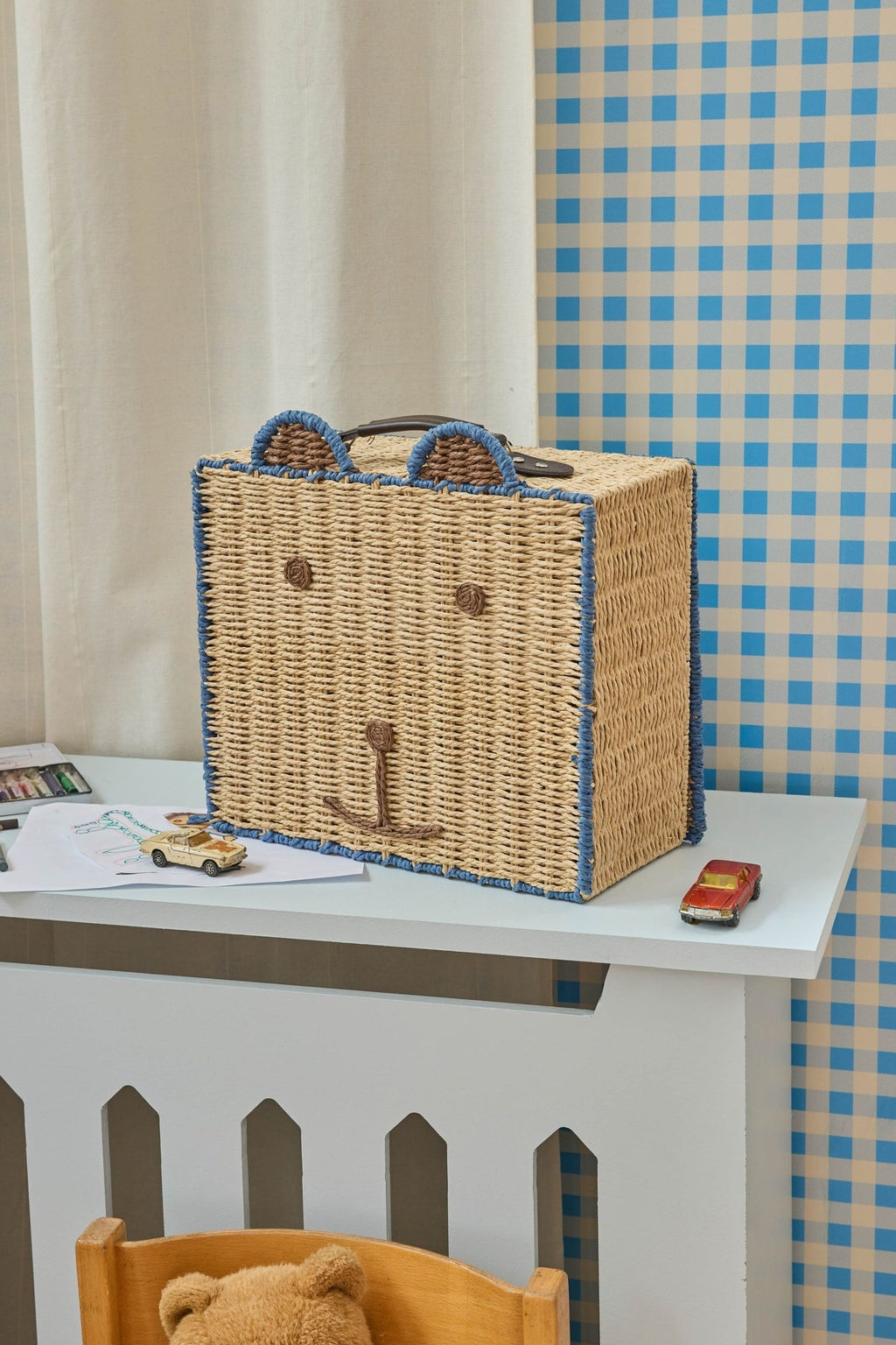 RICE | Berenkoffer mand blauw