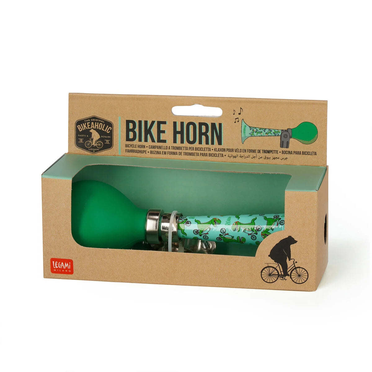 Legami | Fietshoorn Dino – Stoer & Avontuurlijk