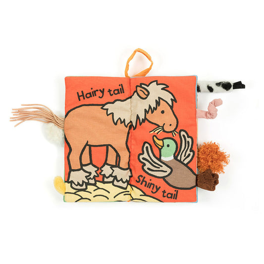 Jellycat | Farm Tails knisperboekje