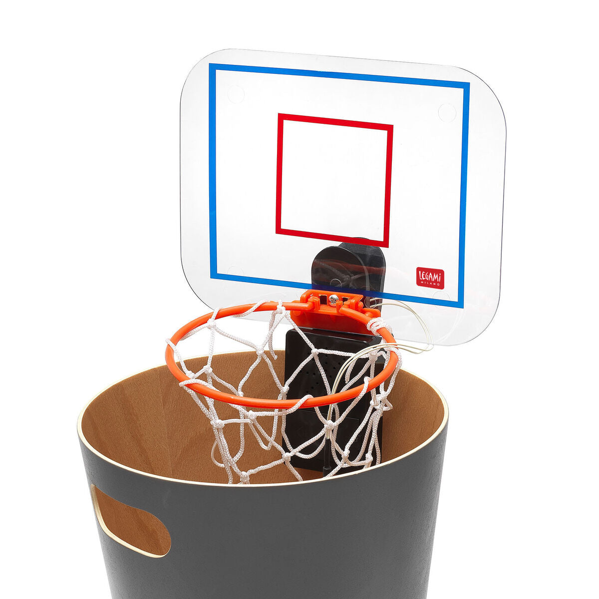 Legami | Magic Shot basketbalring voor prullenbak met geluid