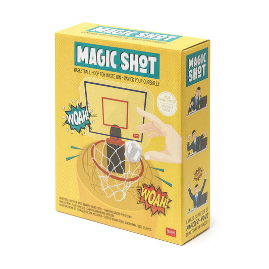 Legami | Magic Shot basketbalring voor prullenbak met geluid