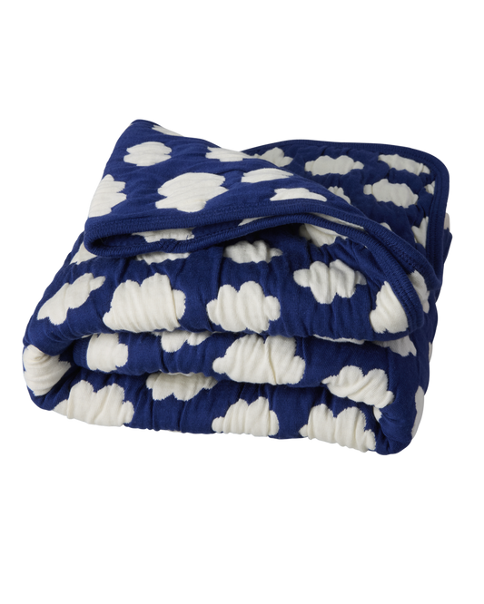 RICE | katoenen deken wolkjes