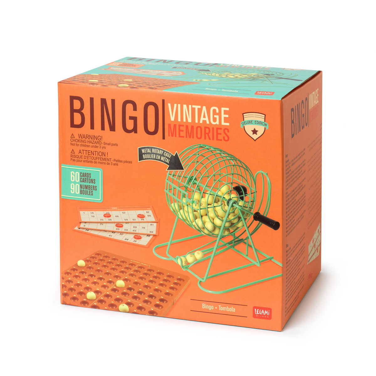 Legami - Bingo Game – Vintage Bingo Set