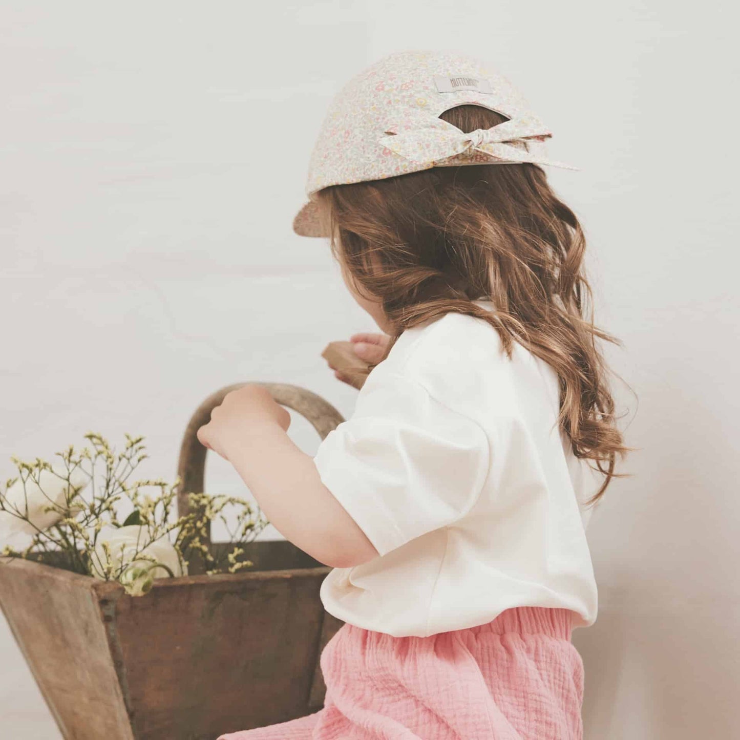 Huttelihut | Shorts Muslin Plumeria roze