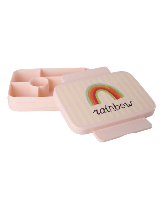 RICE | Lunchbox 6 vakken Pink ABC Rainbow
