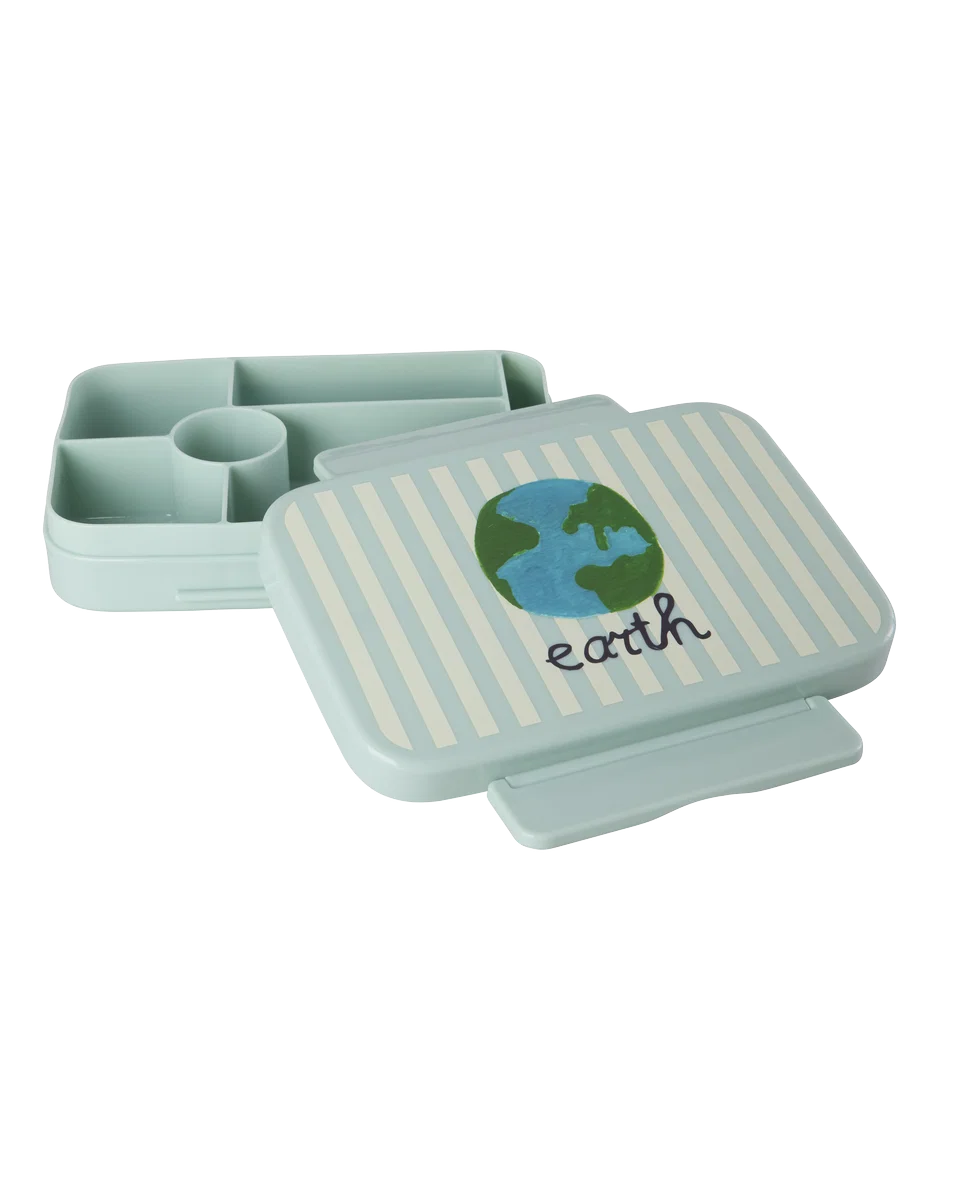 RICE | Lunchbox 6 vakken Blue ABC Earth