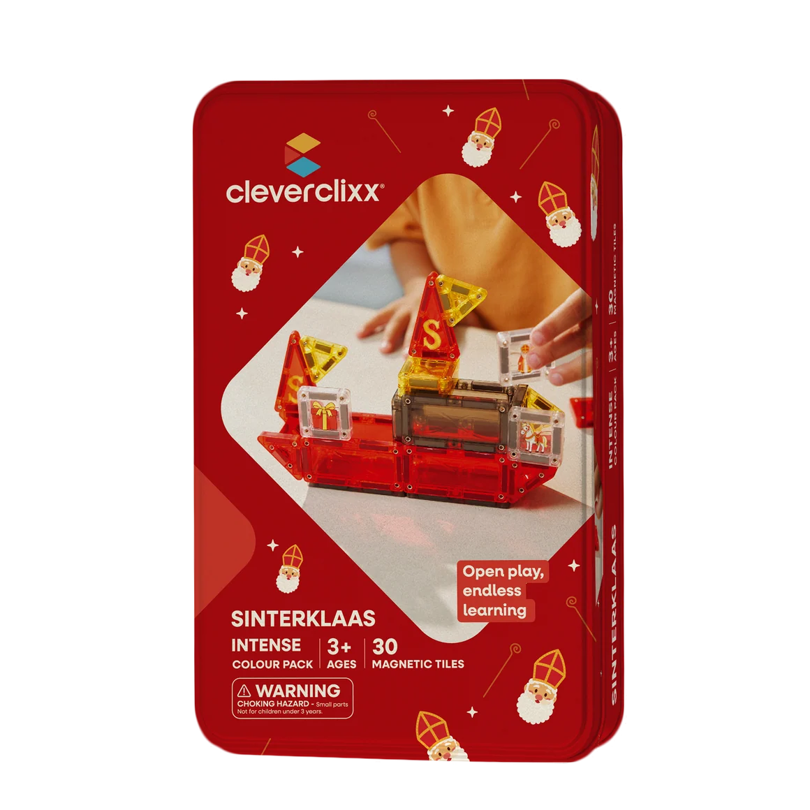 Cleverclixx | Mini Tiles Sinterklaas – 30-delig