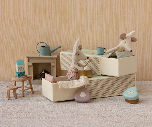 Maileg | Tooth fairy mouse, little sister in matchbox, tandenfee | 17-5107-00