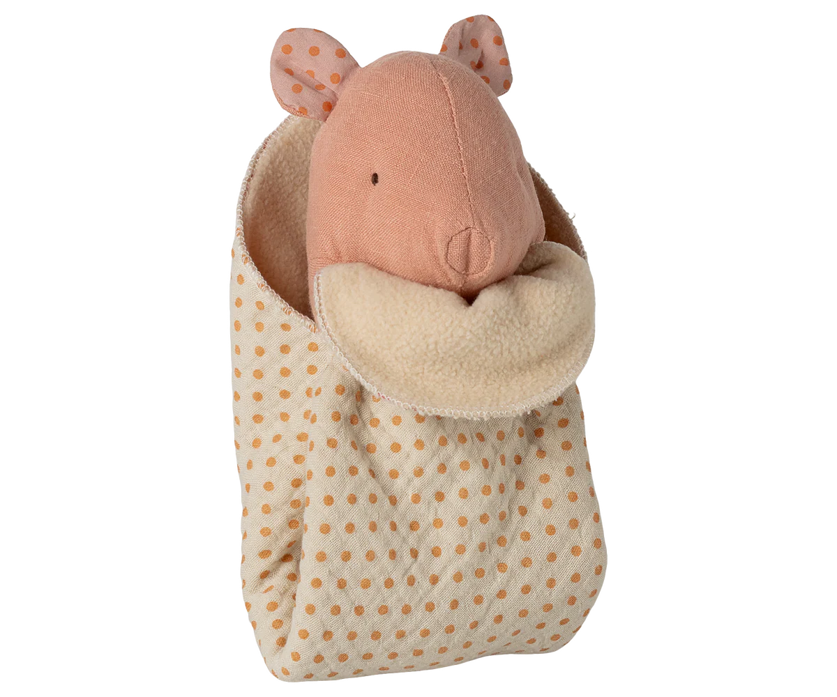 Maileg | Lullaby Friends Pig Mini – Rose