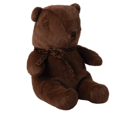 Maileg | Teddybeer Knuffel Medium | Dark Brown | 24 cm