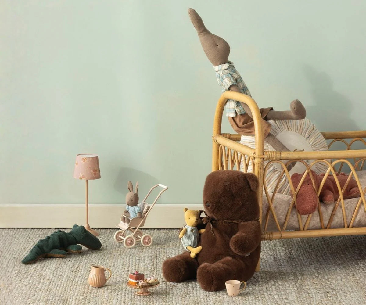 Maileg | Teddybeer Knuffel Medium | Dark Brown | 24 cm