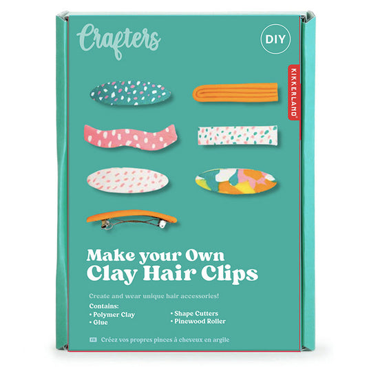 Kikkerland | Crafter's make your own hair clips