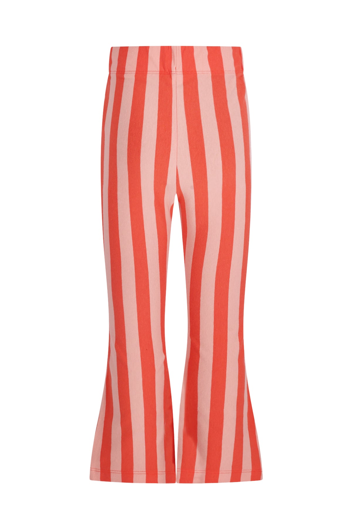The new chapter | Flared pants Nena red pink stripes - giant steps