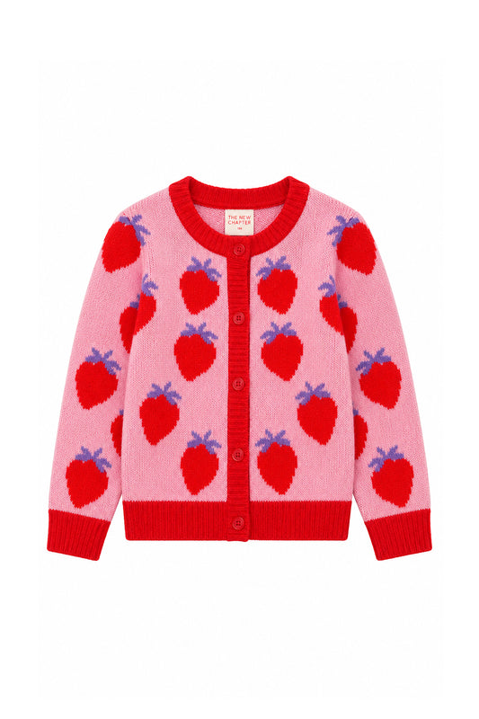 The New Chapter | Jhené sweater rood met hartjes