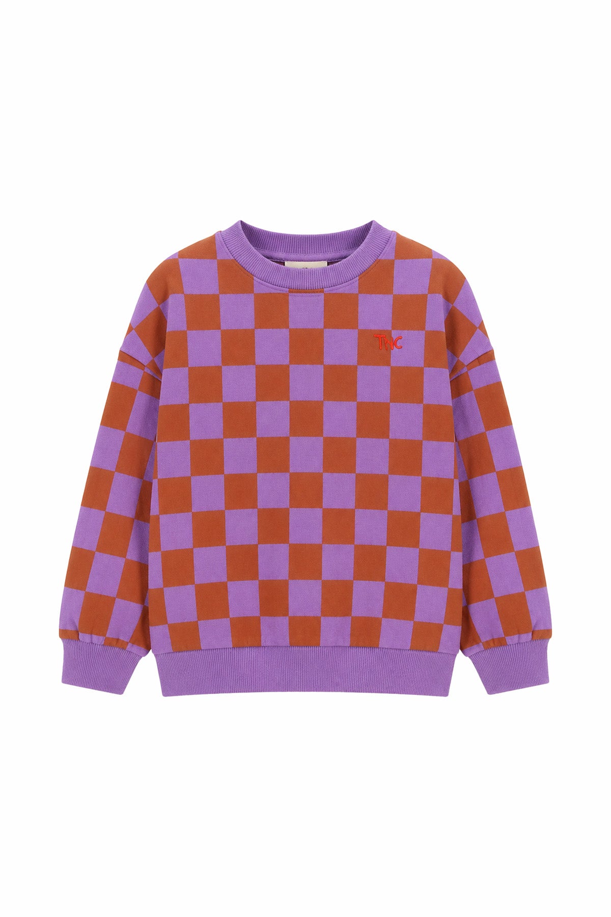 The New Chapter | Billie sweater bordeaux check