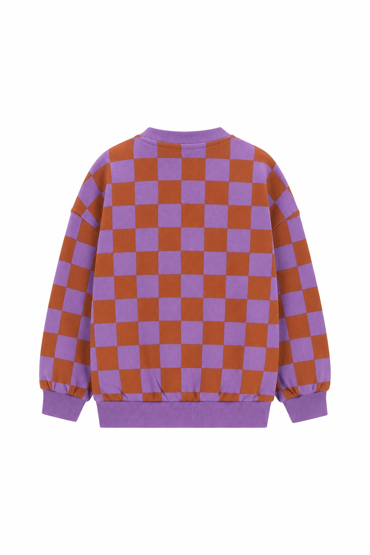 The New Chapter | Billie sweater bordeaux check