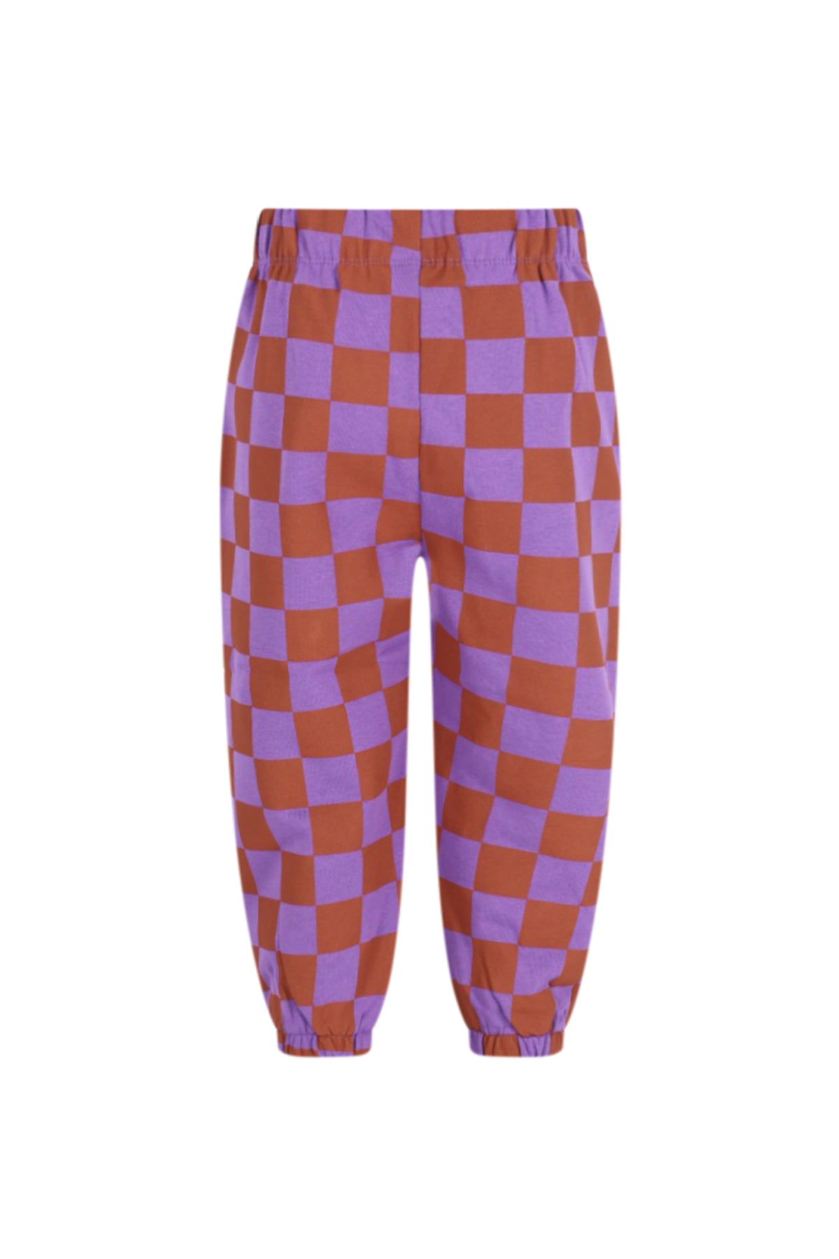 The New Chapter | Wolf sweatpants bordeaux met check
