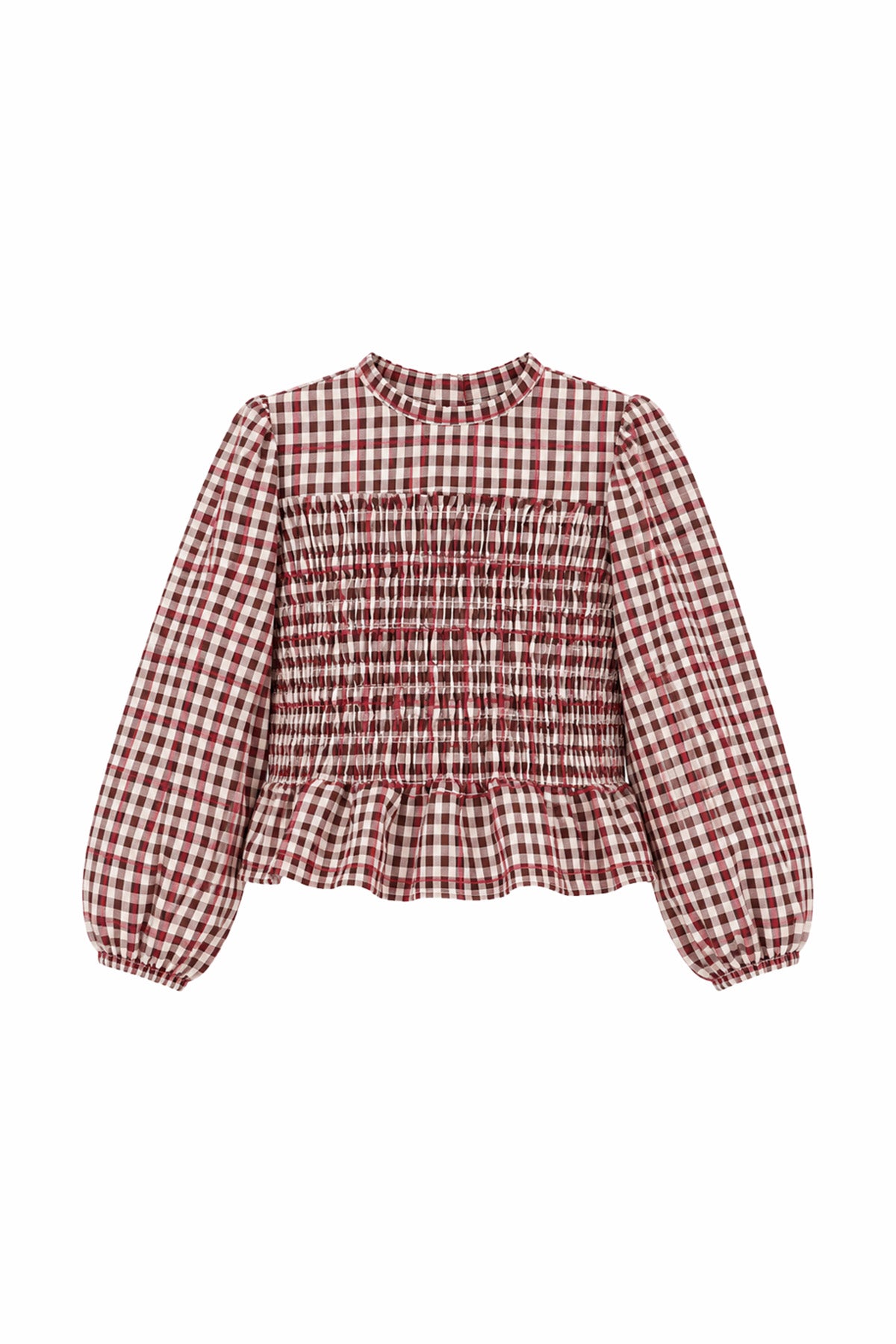 The New Chapter | Izzy blouse Burgundy