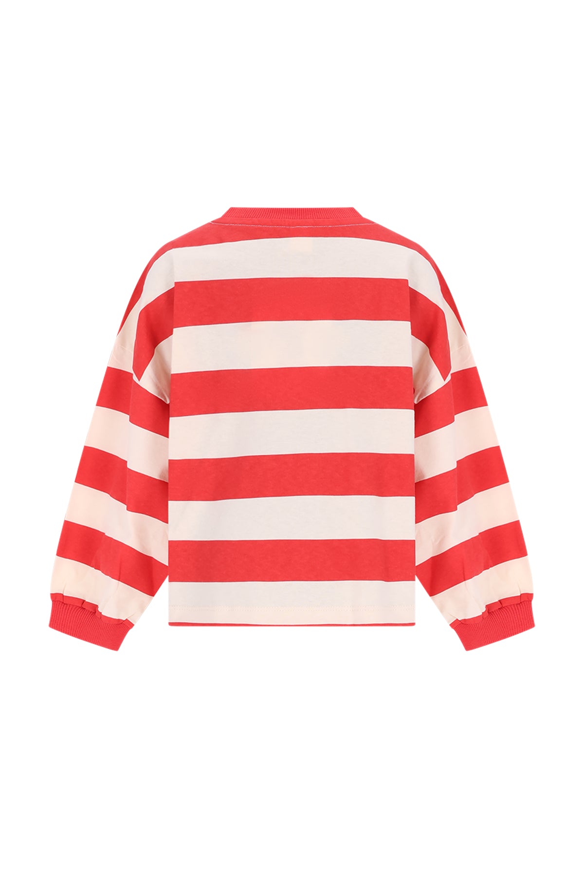 The New Chapter | Mattie longsleeve rood gestreept