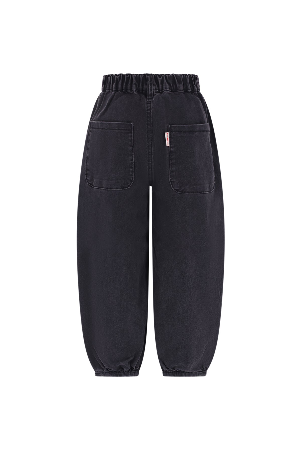 The New Chapter | Stije denim broek donkergrijs