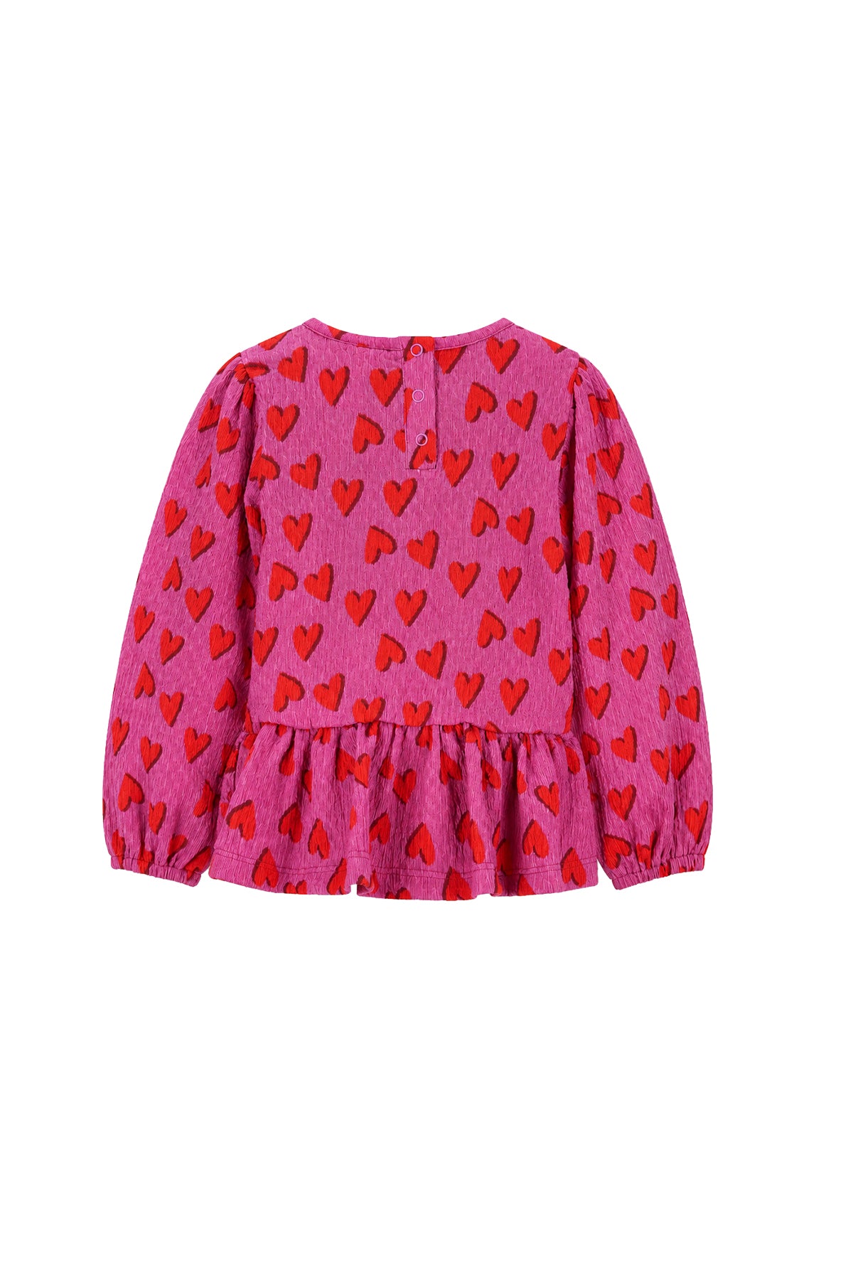 The New Chapter | Izzy blouse rood met print