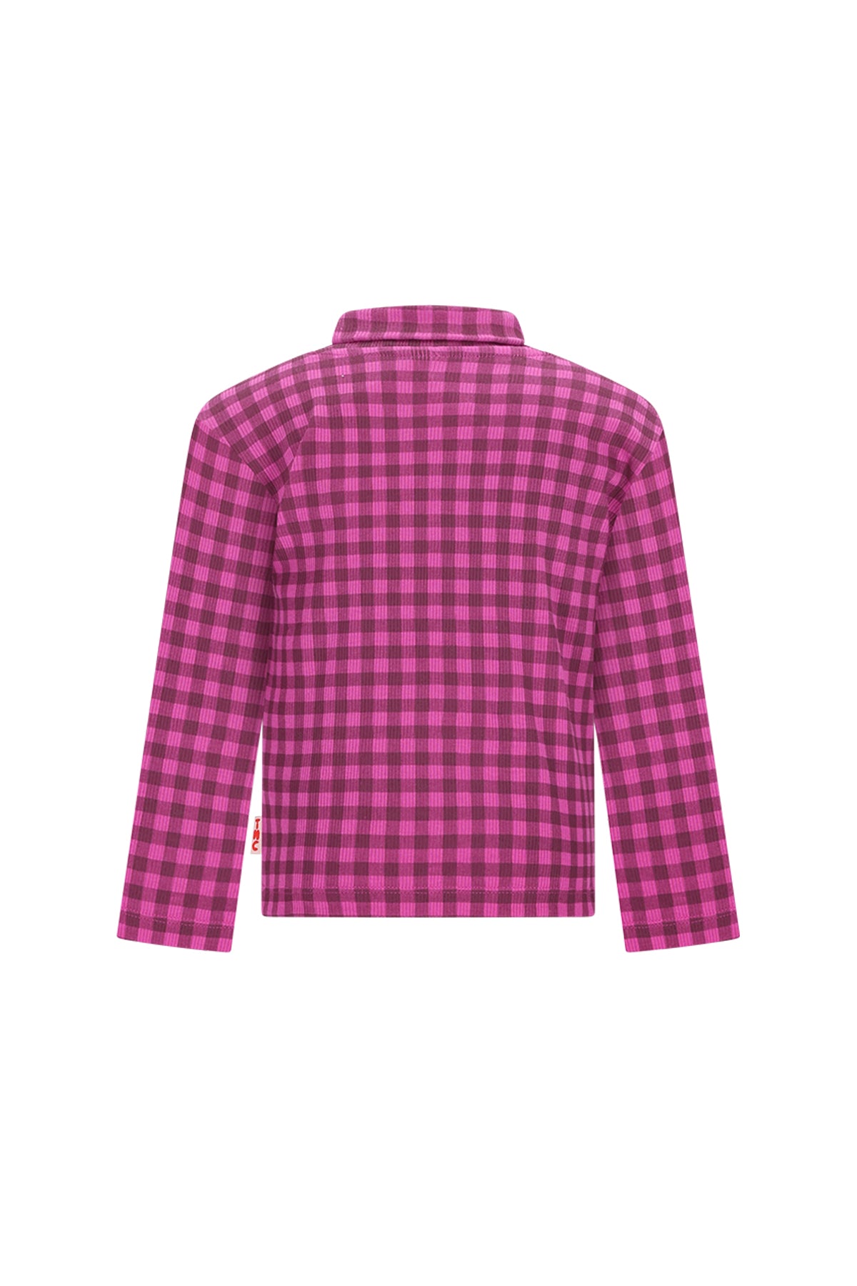 The New Chapter | Cody longsleeve paars geruit